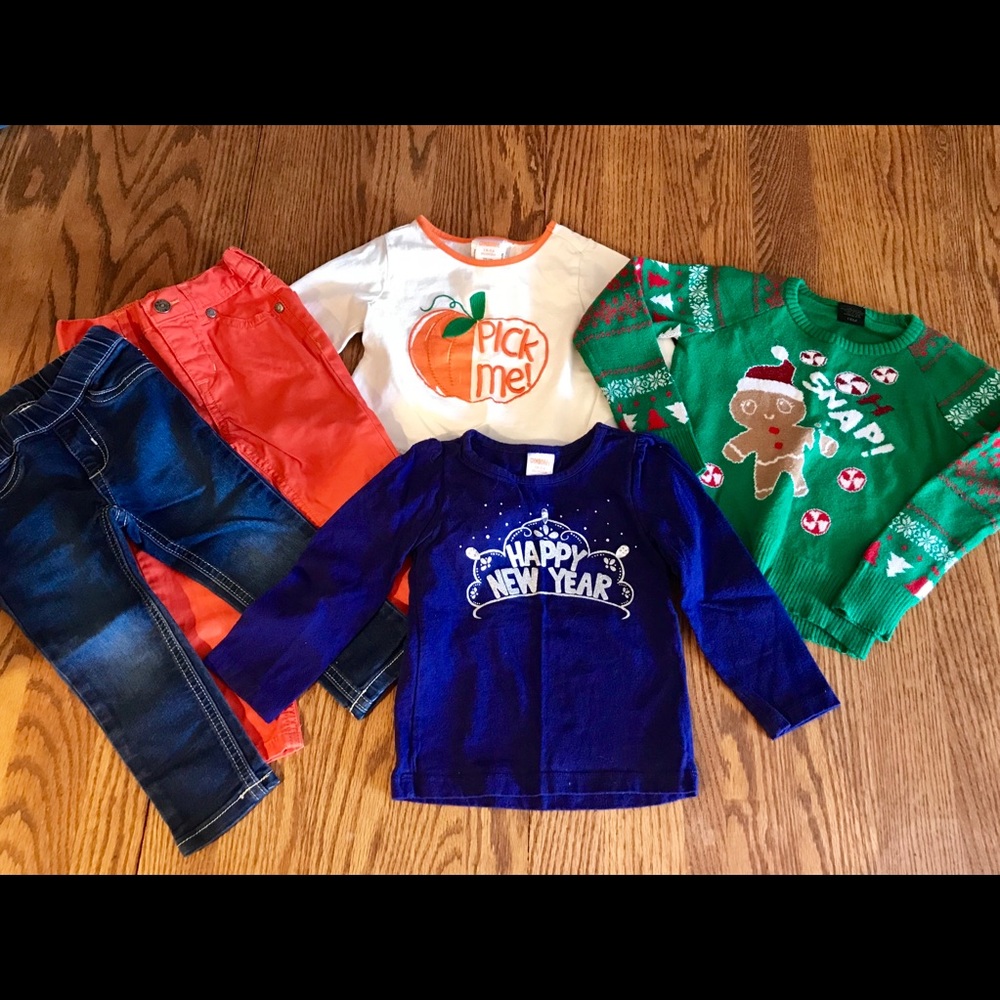 Girls 18-24 months seasonal lot